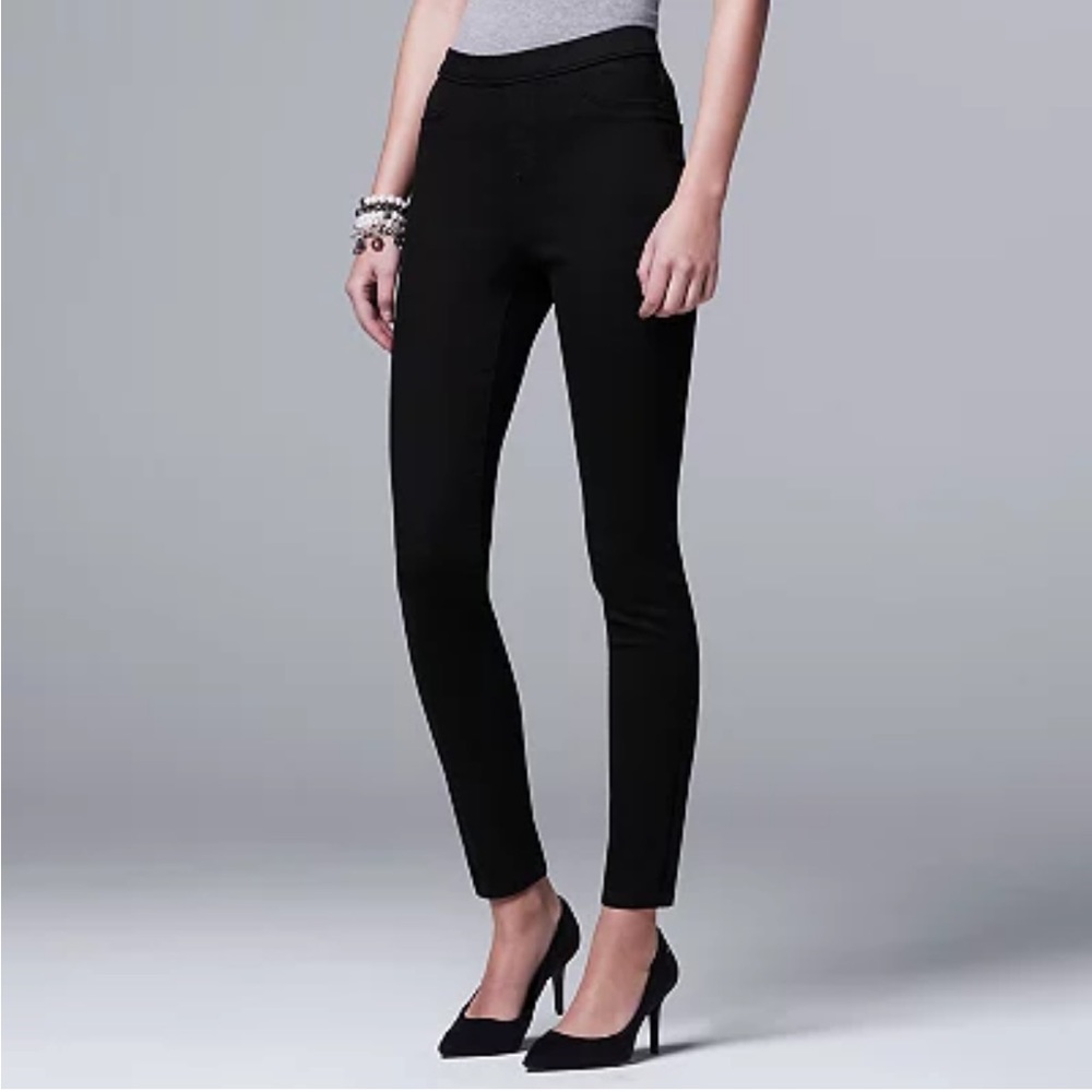Women's Simply Vera Vera Wang Pull-On Jeggings